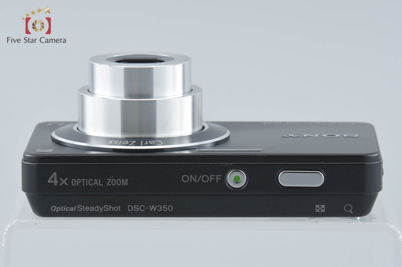 Sony Cyber-Shot DSC-W350 Black 14.1 MP Digital Camera [Japanese Language Only]