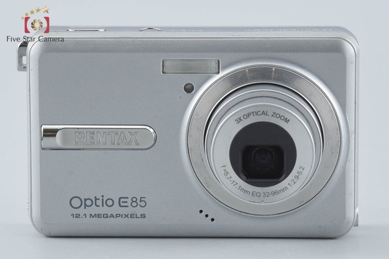 Pentax Optio E85 Silver 12.1 MP Digital Camera