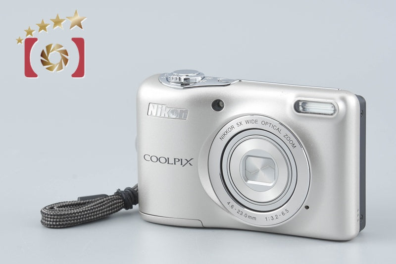 Nikon COOLPIX L32 Silver 20.1 MP Digital Camera