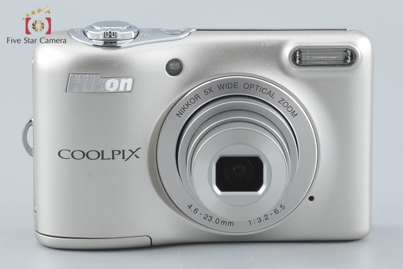 Nikon COOLPIX L32 Silver 20.1 MP Digital Camera