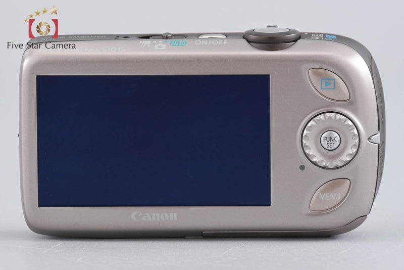 Canon IXY Digital 510 IS Pink 12.1 MP Digital Camera