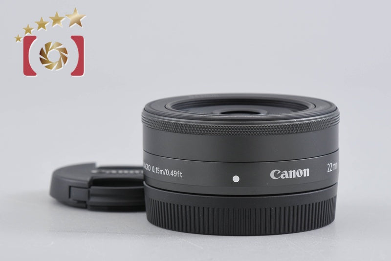 Canon EF-M 22mm f/2 STM Black