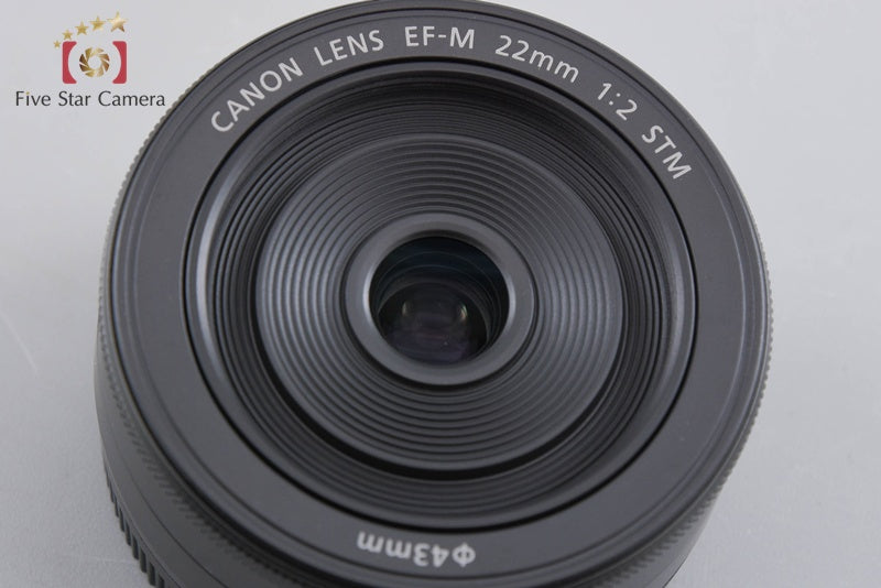 Canon EF-M 22mm f/2 STM Black