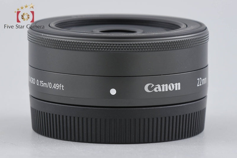 Canon EF-M 22mm f/2 STM Black