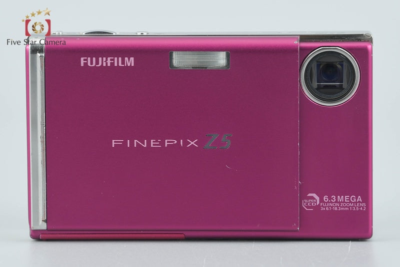 Fujifilm FinePix Z5fd Raspberry Red 6.3 MP Digital Camera
