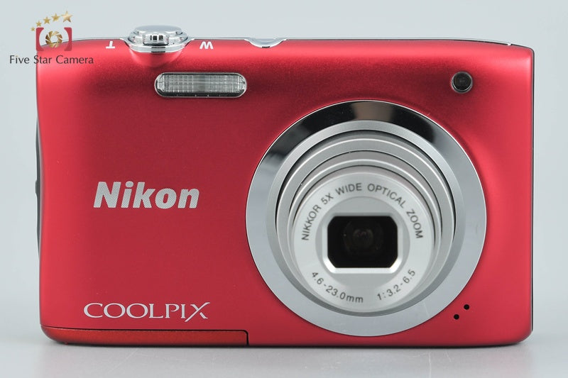 Nikon COOLPIX A100 Red 20.0 MP Digital Camera