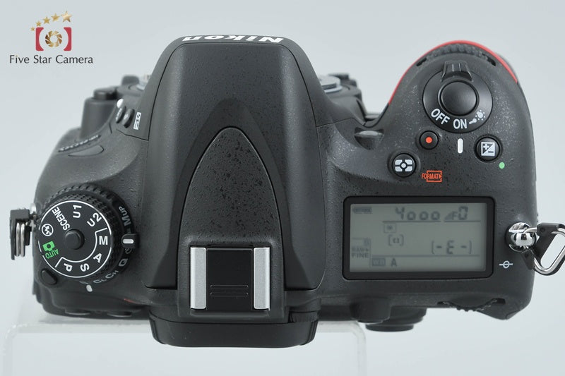 "Shutter count 200" Nikon D600 24.3 MP Full Frame Digital SLR Camera Body