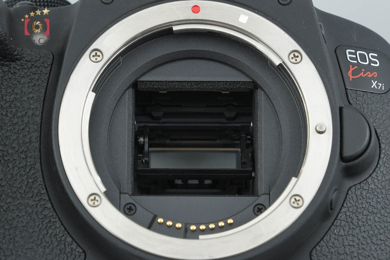"Count 3,896" Canon EOS Kiss X7i / Rebel T5i / 700D 18.0 MP DSLR Camera Body