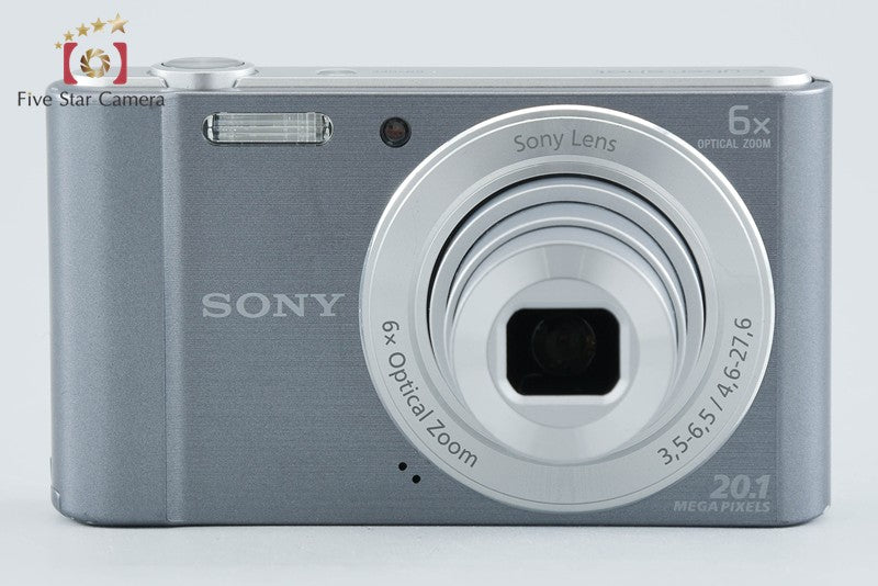 Sony Cyber-Shot DSC-W810 Silver 20.1 MP Digital Camera [Japanese Language Only]