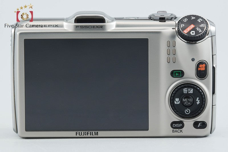Fujifilm FinePix F550EXR Champagne Gold 16.0 MP Digital Camera w/ Box