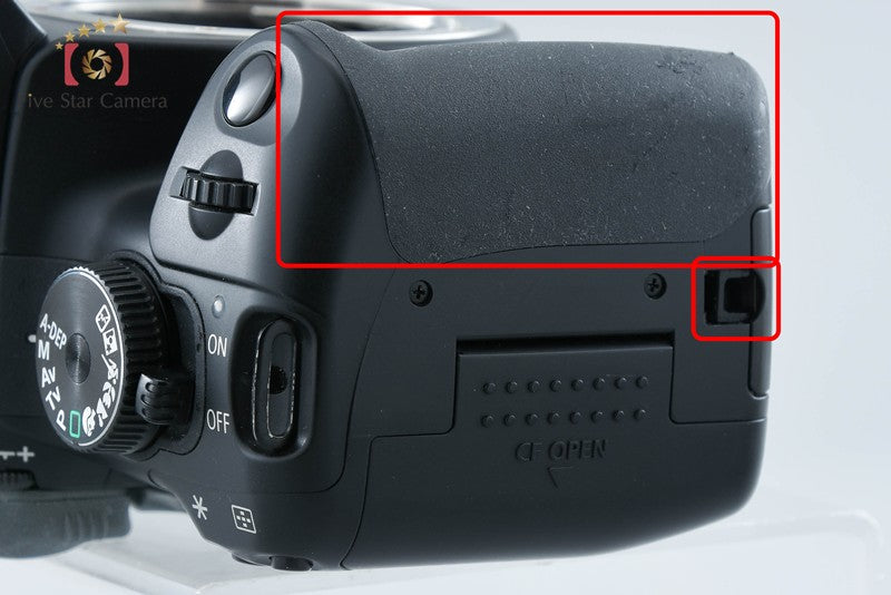 Canon EOS kiss Digital X Black 10.1 MP Digital SLR Camera Body