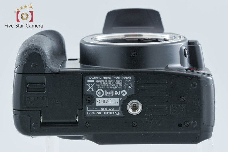 Canon EOS kiss Digital X Black 10.1 MP Digital SLR Camera Body