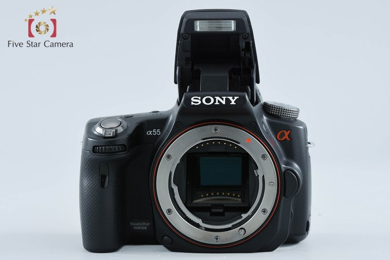 SONY α55 SLT-A55V 16.2 MP 18-55 Lens [Japanese Language Only]