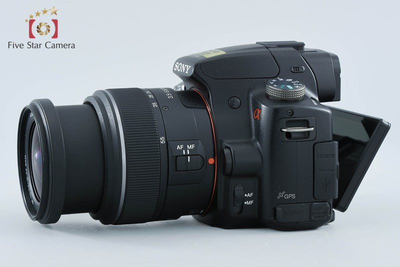 SONY α55 SLT-A55V 16.2 MP 18-55 Lens [Japanese Language Only]
