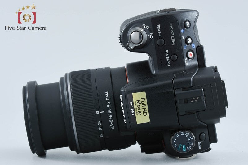 SONY α55 SLT-A55V 16.2 MP 18-55 Lens [Japanese Language Only]