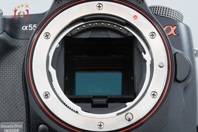 SONY α55 SLT-A55V 16.2 MP 18-55 Lens [Japanese Language Only]