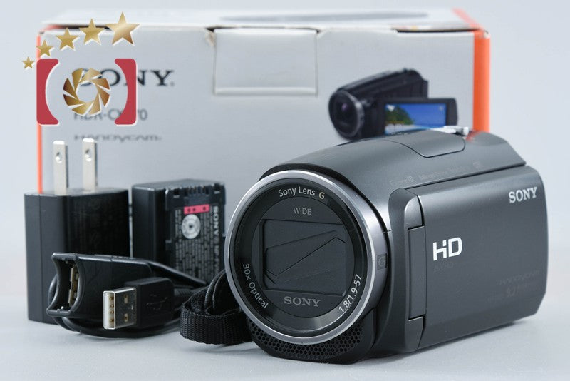 Sony Handycam HDR-CX670 Black Digital HD Video Camera [Multiple Languages]
