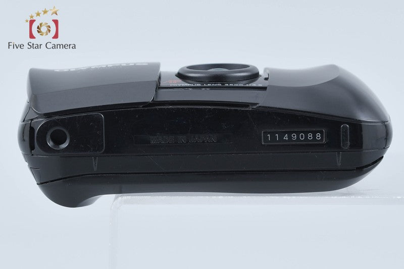 Olympus μ[mju:] Black 35mm Point & Shoot Film Camera