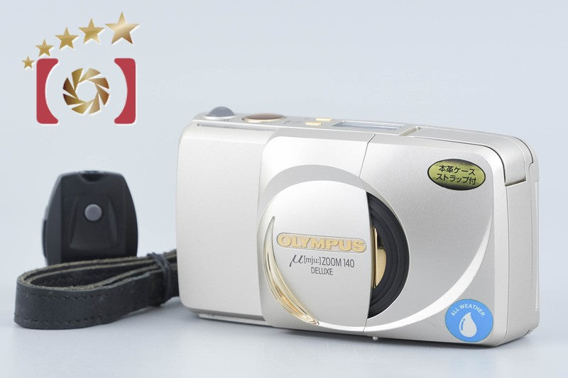 Olympus μ[mju:] ZOOM 140 Deluxe Point & Shoot 35mm Film Camera