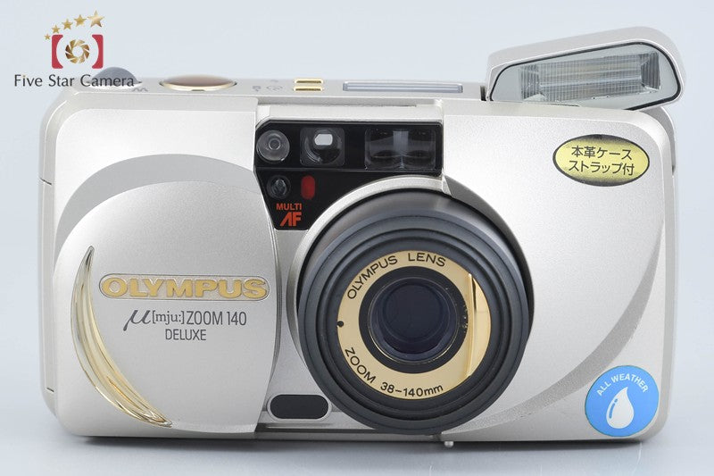 Olympus μ[mju:] ZOOM 140 Deluxe Point & Shoot 35mm Film Camera