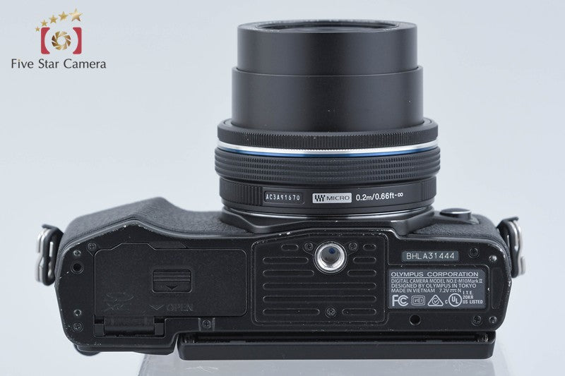 Olympus OM-D E-M10 Mark II Black 16.1 MP 14-42 EZ Lens