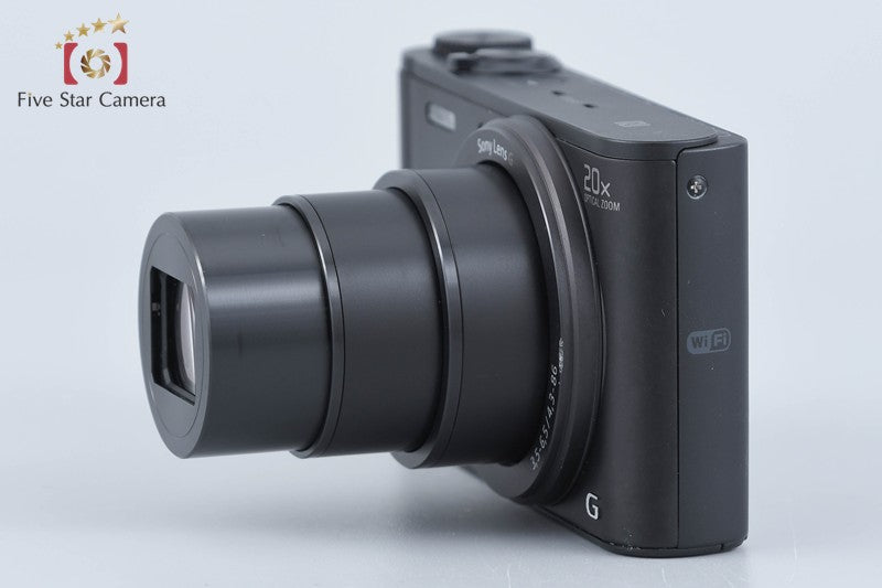 Sony Cyber-Shot DSC-WX350 Black 18.2 MP Digital Camera [Multiple Languages]