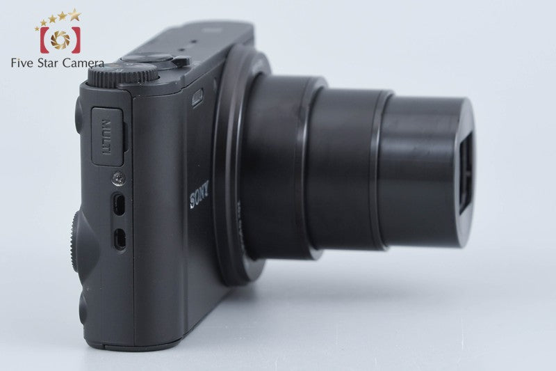 Sony Cyber-Shot DSC-WX350 Black 18.2 MP Digital Camera [Multiple Languages]