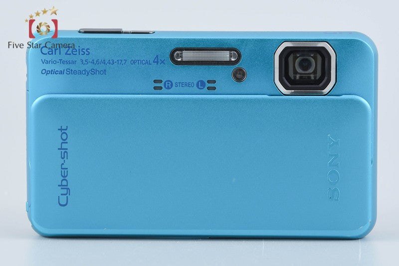 Sony Cyber-Shot DSC-TX10 Blue 16.2 MP Digital Camera [Japanese Language Only]