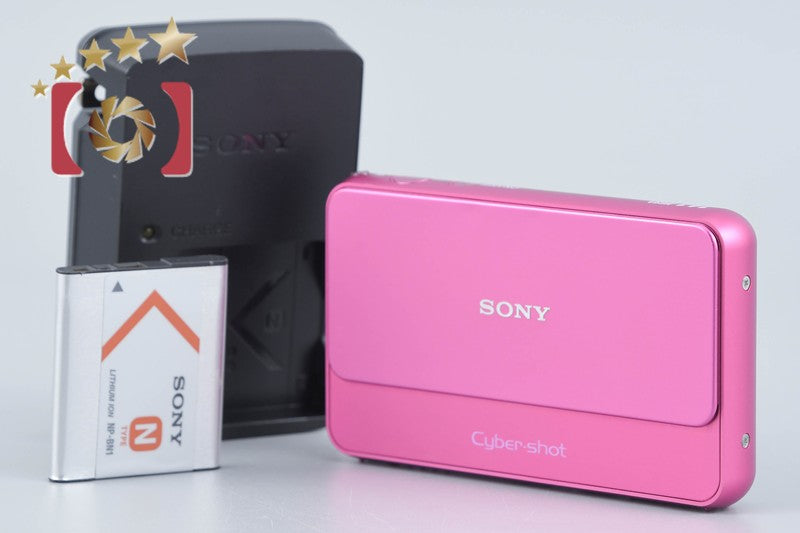 Sony Cyber-Shot DSC-T99 Pink 14.1 MP Digital Camera [Japanese Language Only]