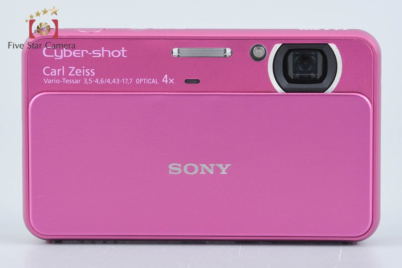 Sony Cyber-Shot DSC-T99 Pink 14.1 MP Digital Camera [Japanese Language Only]