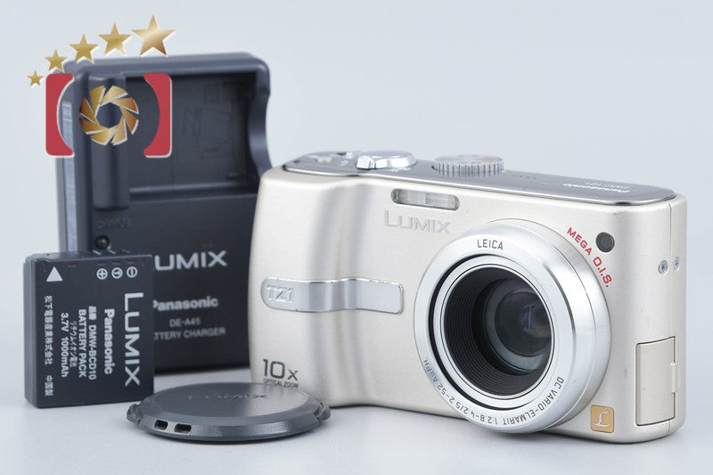 Panasonic LUMIX DMC-TZ1 Gold 5.0 MP Digital Camera
