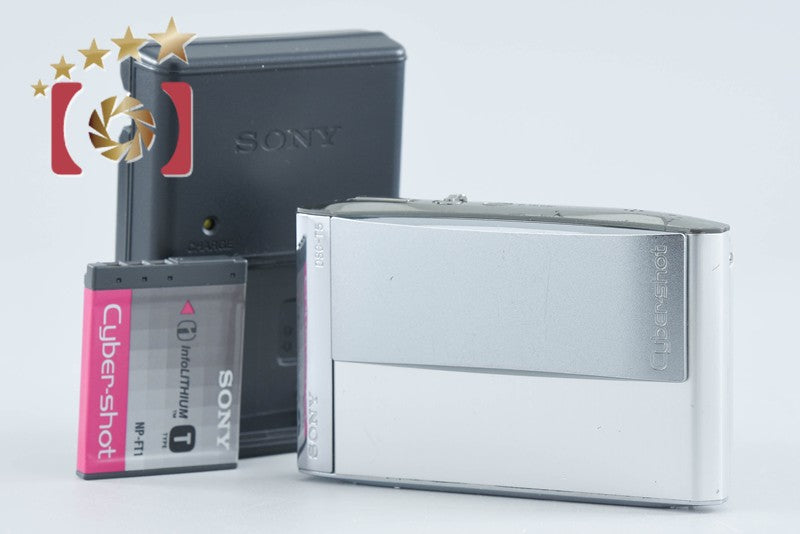 Sony Cyber-Shot DSC-T5 Silver 5.1 MP Digital Camera [Japanese Language Only]