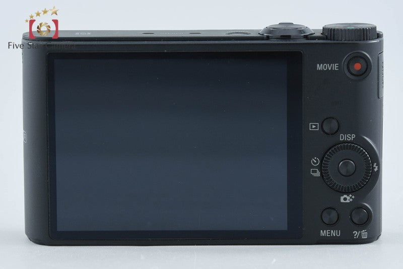 Sony Cyber-Shot DSC-WX350 Black 18.2 MP Digital Camera [Multiple Languages]