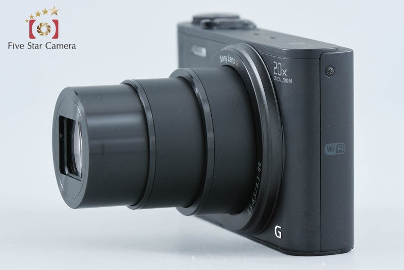 Sony Cyber-Shot DSC-WX350 Black 18.2 MP Digital Camera [Multiple Languages]