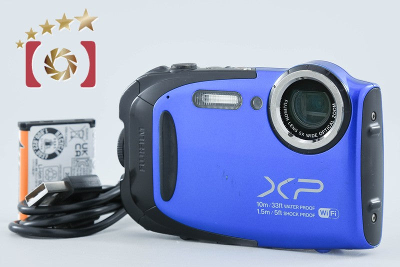 Fujifilm FinePix XP70 Blue 16.4 MP Digital Camera