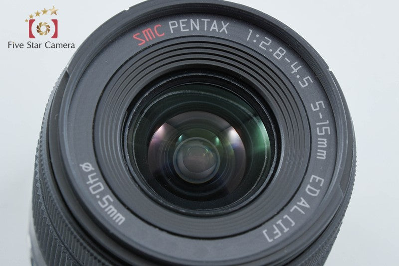 Pentax SMC 5-15mm f/2.8-4.5 ED AL IF 02 STANDARD ZOOM Q Mount