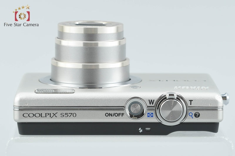 Nikon COOLPIX S570 Silver 12.0 MP Digital Camera