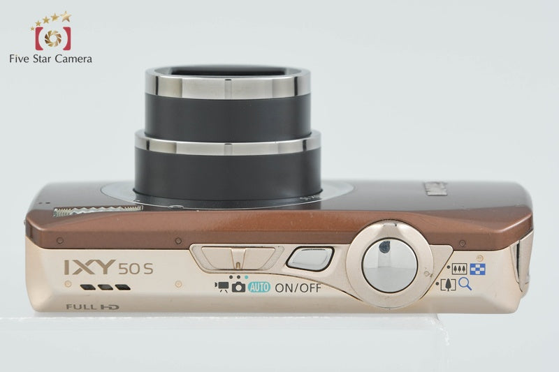 Canon IXY 50S Brown 10.0 MP Digital Camera