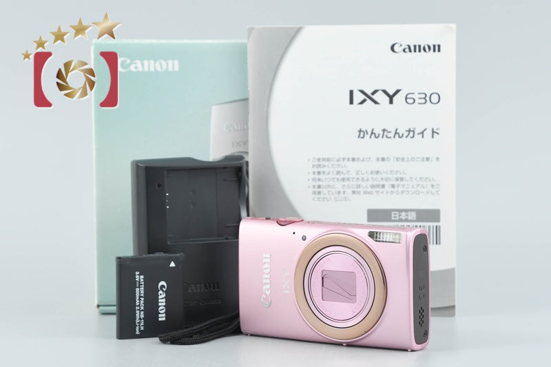 Canon IXY 630 Pink 16.0 MP Digital Camera w/ Box