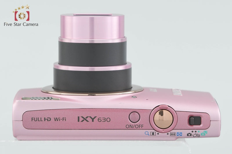 Canon IXY 630 Pink 16.0 MP Digital Camera w/ Box