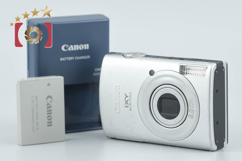 Canon IXY Digital 910 IS Silver 8.0 MP Digital Camera