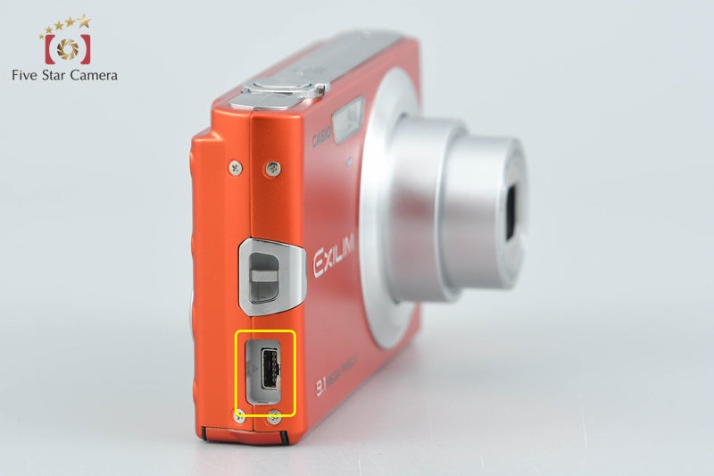 Casio EXILIM EX-Z250 Red 9.1 MP Digital Camera