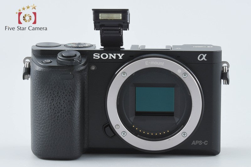 "Count 1,685" Sony α6000 ILCE-6000 Black 24.3 MP 16-50 Lens International Model