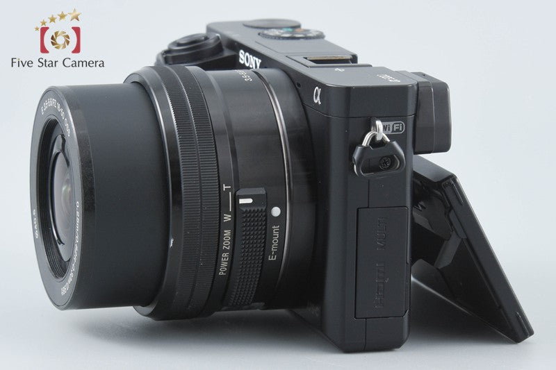 "Count 1,685" Sony α6000 ILCE-6000 Black 24.3 MP 16-50 Lens International Model