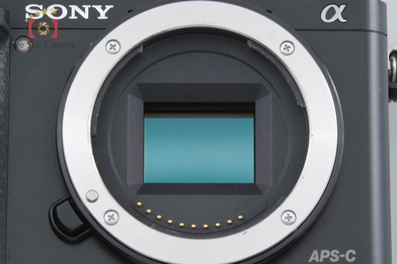 "Count 1,685" Sony α6000 ILCE-6000 Black 24.3 MP 16-50 Lens International Model