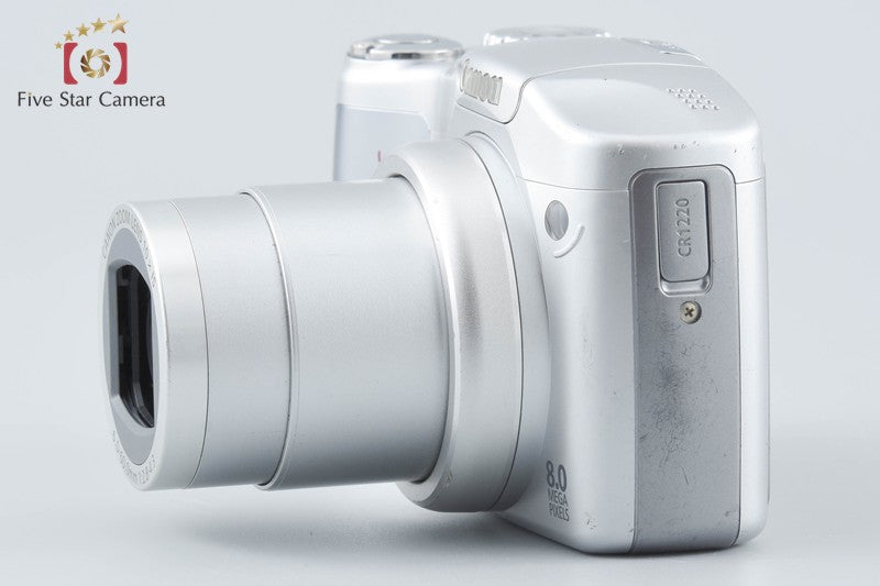 Canon PowerShot SX100 IS Silver 8.0 MP Digital Camera