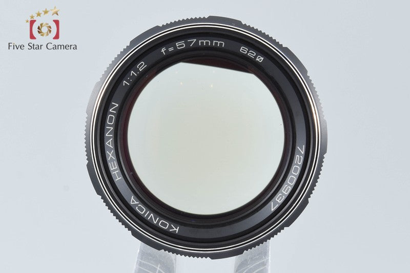 KONICA HEXANON 57mm f/1.2 EE AR Mount