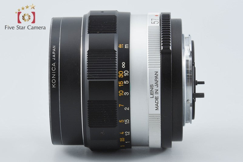KONICA HEXANON 57mm f/1.2 EE AR Mount