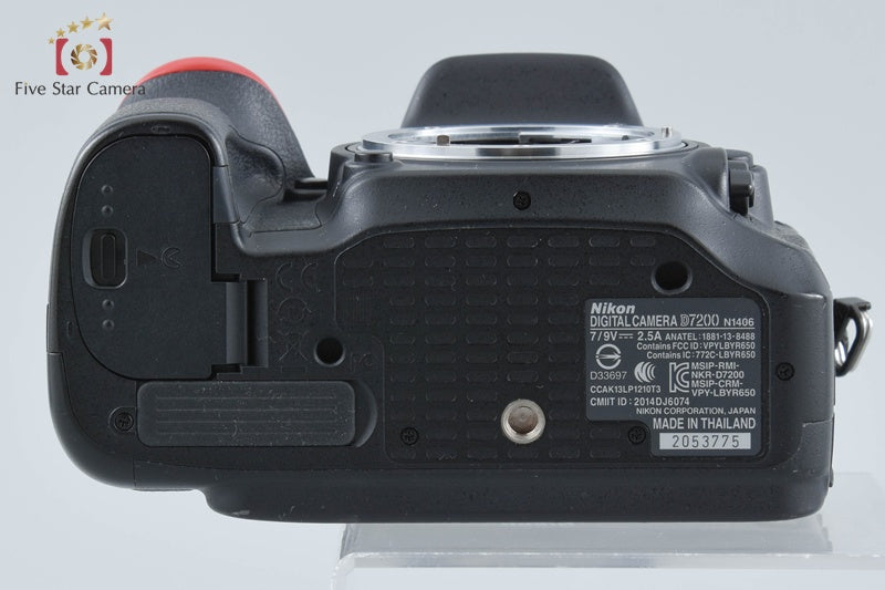 Nikon D7200 24.2 MP Digital SLR Camera Body