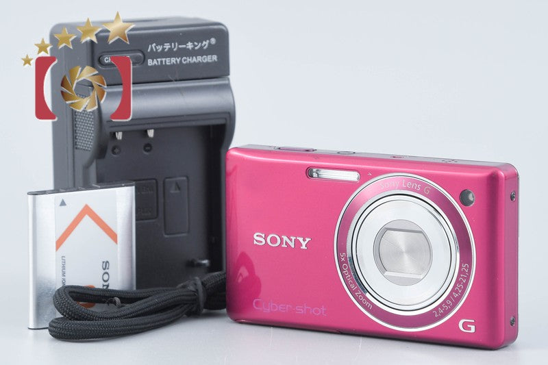 Sony Cyber-Shot DSC-W380 Red 14.1 MP Digital Camera [Japanese Language Only]